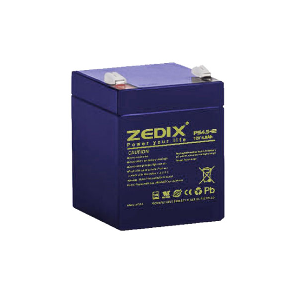 باتری دزدگیر 5 آمپر 12 ولت زدایکس ZEDIX