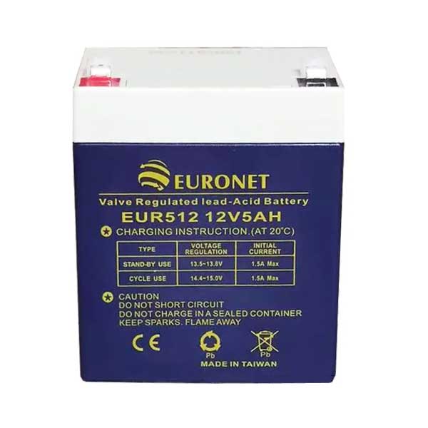 باطری 5 آمپر EURONET