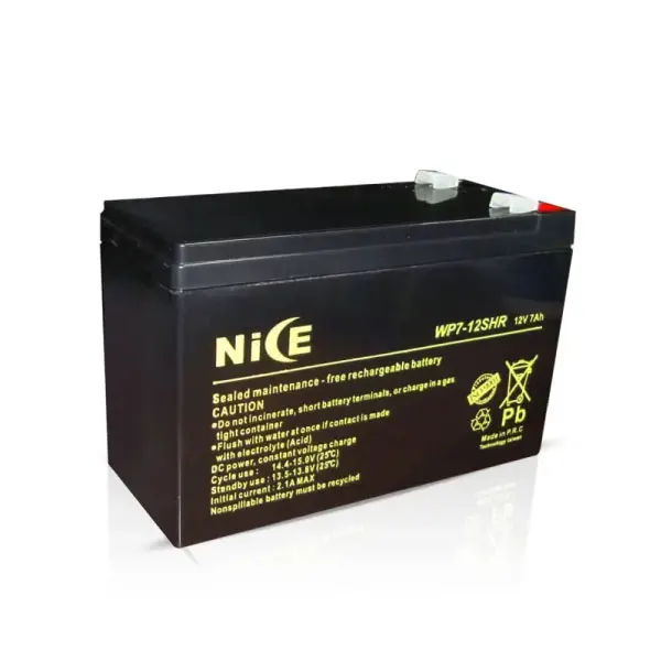 باتری دزدگیر 7 آمپر 12 ولت نایس Nice