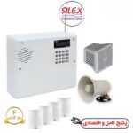 پکیج دزدگیر سایلکس لایت سیم کارتی با 4 چشمی SILEX LITE